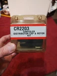 Wells CR2203 Ignition Distributor Cap & Rotor Kit. Fixed Price $10.95.