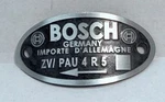 Bosch Distributor Id Tag Plate, Zv/ Pau 4 5. Fixed Price $26.00.
