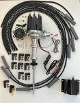 Studebaker 232 259 304 51-64 Small Cap Hei Distributor + 50K Coil Black Wires. Fixed Price $241.95.