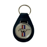 Ford Mustang Vintage Style Key Chain Ring Fob Running Horse Leather Gt 289 302. Fixed Price $17.99.
