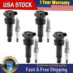 4 X Ignition Coil & Iridium Spark Plugs For Kia Soul Hyundai Accent UF652. Fixed Price $45.89.
