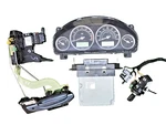 2005 Jaguar S-type 4.2L V8 Cluster Set Ecm Ignition With Key Door Lock. Fixed Price $400.00.