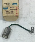 Bendix P&d Ignition Parts Brand Condenser WC-81 New Old Stock. Fixed Price $5.99.