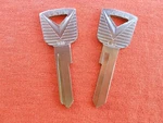Ford Nos Ignition Door Key Blanks 1959 1960 1961 1962 1963 1964. Fixed Price $7.95.