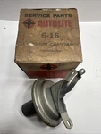 Nos Autolite Vacuum Control Chamber Part #IAZ-2023-RB (6-16). Fixed Price $54.95.