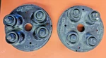 1932 1933 1934 1935 1936 V8 Distributor Contact Caps Pair 18-12116 "ford". Fixed Price $59.00.