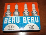 4XNOS Beru #145/14/3A,N9Y,W175T30 Audi,bmw,opel,mercedes,saab,vw 3/4"SPARK Plugs. Fixed Price $5.18.