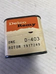 Delco Remy Ignition Rotor D-403 1917249 1953-56 Buick, Cad, Packard America. Fixed Price $13.99.