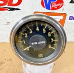 Chevy Ford Mopar Stewart Warner Tachometer 8000 Rpm Gauge Vintage Nice. Fixed Price $118.29.