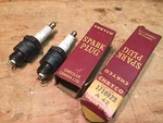 Nos Mopar Chrysler (chryco) Spark Plugs Pcs. 1716923 A-42. Fixed Price $35.00.