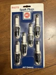*reduced* 6 New Ac/delco R42TS Spark Plugs Gm. Fixed Price $15.99.