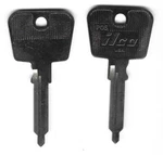 Ilco PO5 Uncut Key Fits Vintage Porsche And Audi. Fixed Price $9.00.
