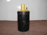 Original Ford Mustang Vintage Yellow Top Ignition Coil 12V Fomoco Boss 302. Fixed Price $45.00.