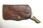 Vtg Nash Lafayette Ballard Motor Co Leather Key Fob Holder Salt Lake City Utah. Fixed Price $49.99.