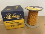 Vintage Packard Wire Starter-lighting-ignition 14 Gauge 1847837 Partial Roll. Fixed Price $49.99.