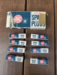 Spark Plugs Gm Acniter Ii R44TS Box Of 7 Nos + Rusty Unused Oem 5613302. Fixed Price $9.99.