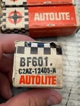 Autolite BF601 Racing Spark Plugs (qty 3). Fixed Price $45.00.