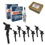 8 Herko Ignition Coils + Autolite AP104 Platinum Spark Plugs Ford Trucks. Fixed Price $86.57.