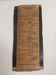 Vintage Packard Ignition Cable Set Reference Chart General Motors. Fixed Price $25.00.
