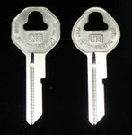 Gm Oem Key Blanks 1935-1966 Chevrolet Ignition Doors Trunk B10 B11 32318 32319. Fixed Price $8.54.