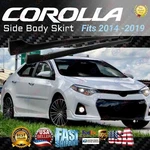 For Toyota Corolla 2014-2019 Jdm Style Unpainted Matte Side Skirts Body Kit. Fixed Price $159.99.