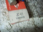Standard Condenser Part Number JC-49. Fixed Price $8.99.