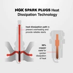 Spark Plug-standard Ngk 2910. Fixed Price $30.99.