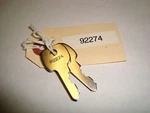 Ford Tractor Lucas E2NN11603AA 92274 83932555 Ignition Key Qty. (2). Fixed Price $19.50.