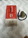 Nos Standard Condenser Part Number JC-49 Free Shipping!. Fixed Price $10.75.