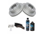 Trq 95CH73Q Front Brake Pad And Rotor Kit Fits 2011-2019 Chevy Silverado 3500 Hd. Fixed Price $262.96.