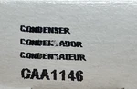 Carquest GAA1146 Ignition Condenser. Fixed Price $9.49.