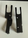 1966 1967 Corvette 427 Ignition Shield Brackets Lh & Rh Upper - Pair. Fixed Price $42.00.