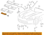 Chrysler Oem 08-10 Viper Hood Components-air Deflector 5030575AA. Fixed Price $124.69.