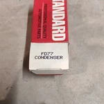 Standard Motor Distributor Condenser FD-77 Nos. Fixed Price $8.00.