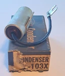 Condenser AL-103X Blue Streak Standard Motor Ignition Products Vintage Nos. Fixed Price $14.98.