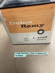 1960-70 Mercury F-606M 12 Delco Remy Voltage Regulator Nos. Fixed Price $50.00.
