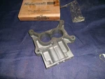 1977 Ford Motorcraft CM-2642-A D7PZ-9A589-B Carburetor Spacer Plate Nos. Fixed Price $50.00.