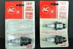 Nos Ac S83F Spark Plugs. Fixed Price $29.66.