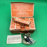 Champion R-11 Brass Hat Vintage Spark Plugs Nos Box Ten Offenhauser Ford V8. Fixed Price $475.00.