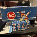 Lot Of 8 - Vintage Ac Delco 5612371 Fire Ring 45S Spark Plugs W/display Box. Fixed Price $69.00.