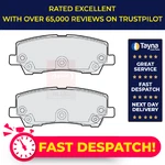 Brake Pads Set Rear PD3958 Apec Blue 2044152 2111330 Genuine Quality Guaranteed. Fixed Price $25.76.
