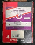Nos Champion L-81Y Vtg Spark Pack Plugs (41A). Fixed Price $16.00.