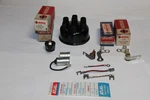 1951-1952 Henry J, 1950-1954 Willys 6, Autolite Cap,points, Rotor, Cond,leads. Fixed Price $45.00.