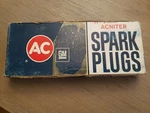 Nos Acniter R84TSX Spark Plug Green Ring (8). Fixed Price $20.00.