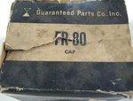 New Guaranteed Ford 1957 - 64 Distributor Cap Fr 80. Fixed Price $19.99.