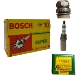 Lot Of 10 Bosch Super Spark Plug FR9HC 0242225537 7561 Germany Sealed. Fixed Price $29.99.