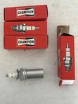 Nos Champion C-16C Spark Plugs (set Of 4). Fixed Price $100.00.