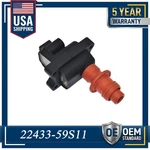 22433-59S11 Ignition Coil For 87-89 Nissan Pulsar Nx MCP-200 22433-59S12. Fixed Price $29.90.
