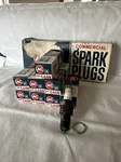 Vintage Ac Spark Plugs C44N. Full Box Of 8. New Condition, Nos. Gm. Fixed Price $35.00.