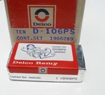 Nos Delco Remy D106PS Contact Set 1958-67 Corvette Camaro Chevelle Nova 1966289. Fixed Price $36.00.